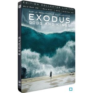BLU-RAY FILM Exodus : Gods and Kings Edition Limitée Blu-Ray 3D, Blu-Ray, DVD, Digital HD