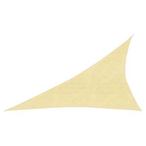 VOILE D'OMBRAGE Voile d ombrage 160 g/m² PEHD 3 x 4 x 5 m beige