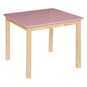 TABLE ET CHAISE Table enfant Classic rose Atmosphera - Rose
