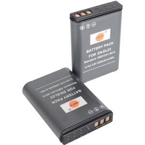 Otech Batterie pour NIK EN-EL23 3.8V Li-ION 1700mAh 