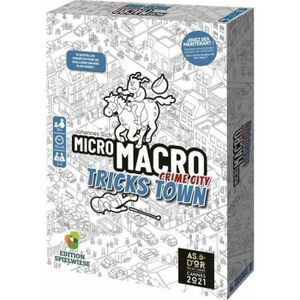 JEU SOCIÉTÉ - PLATEAU MicroMacro 3 Crime City Tricks Town- Jeu Multi réc