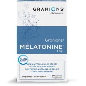 PACK NUTRITION SPORTIVE Granions Mélatonine 60 gélules