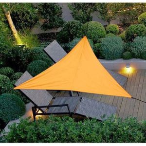Sunprotect Voile pare-soleil △ triangle 90 ° Triangulaire ☼ Protection Soleil Imperméable 