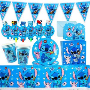 Lilo et Stitch Ballons Personnage de Dessin Animé Anniversaire Point  Décorations De Fête Numéro D'âge Ballon Lilo et Stitch Fête D'anniversaire  -  France