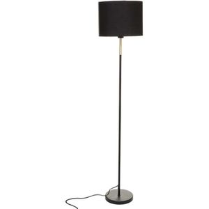 LAMPADAIRE Lampadaire Salon sur Pied Métal Noir Doré H150cm S