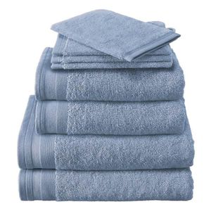 70 x 140 cm Intemporel Coton Peign/é Blanc Bailet Drap de Douche