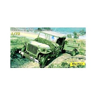 VOITURE À CONSTRUIRE WILLYS MB Jeep & Trailer SERIE 30