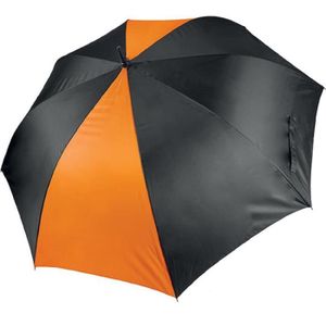 PARAPLUIE Grand parapluie de golf - KI2008 - noir et orange
