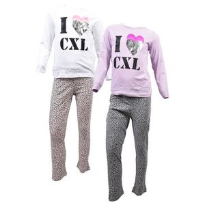 PYJAMA Pyjama Fille CXL By LACROIX  0133 Pack de 2