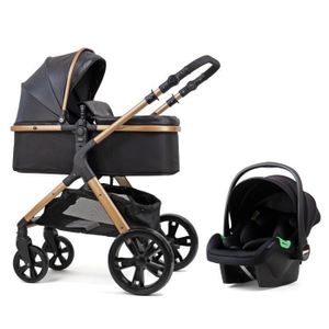 LIONELO Alexia - Poussette bébé compacte - De 6 à 36 mois - Capote XXL pour  protection solaire - Moustiquaire inclu - Noir - Cdiscount Puériculture &  Eveil bébé