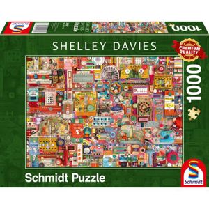 PUZZLE Puzzle vintage SCHMIDT SPIELE - 1000 pièces - thèm