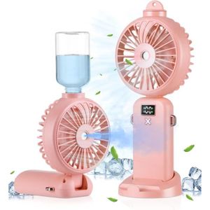 Ventilateur Brumisateur portable Rose – Flowy