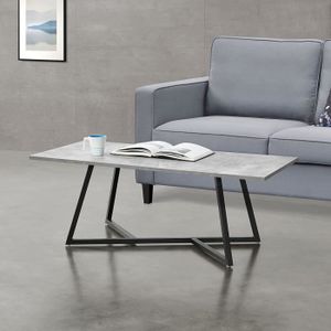 Table pliante 120 x 80 cm plateau gris/pieds gris - Tables
