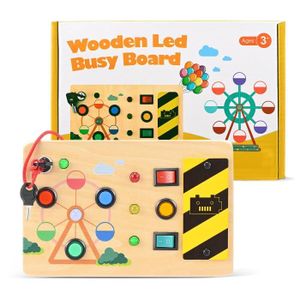Busy Board Montessori avec Sac de transport en Feutre,20 Compétences  Motrices de Base Convien,Jouets Educatifs Educatifs Préscolaire - Cdiscount  Jeux - Jouets