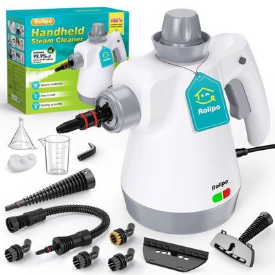 HOOVER Cap1700D Nettoyeur Vapeur, Puissant 1700W, Chauffe Rapide 30s, 25  Min Autonomie, Brosse Rectangulaire + triangulaire