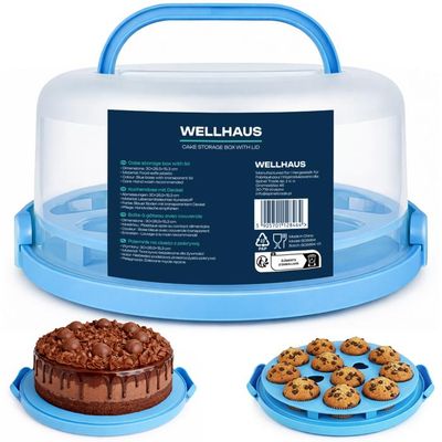 Lot De 2 Boîtes à Gâteau Carton Blanc 30,5cm - Emballage Pâtisserie Cupcakes Transport