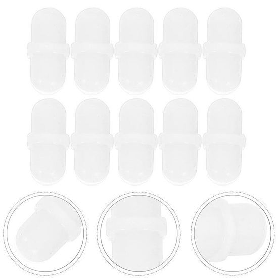 Accessoire Matriel Scientifique 20 Barres D'agitation Magntique PTFE B10  - 5x10mm - Pour Agitateurs De Laboratoire Ou Chimie DIY Micro Rotor