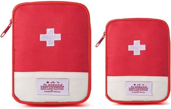 Voyage Mini First Aid Pouch, Kits Médicaux Sac Vide, Mini De Premiers