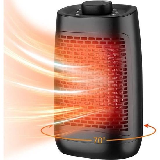 Chauffage d'appoint Economique Ceramique 1500W Noir Radiateurs — free download