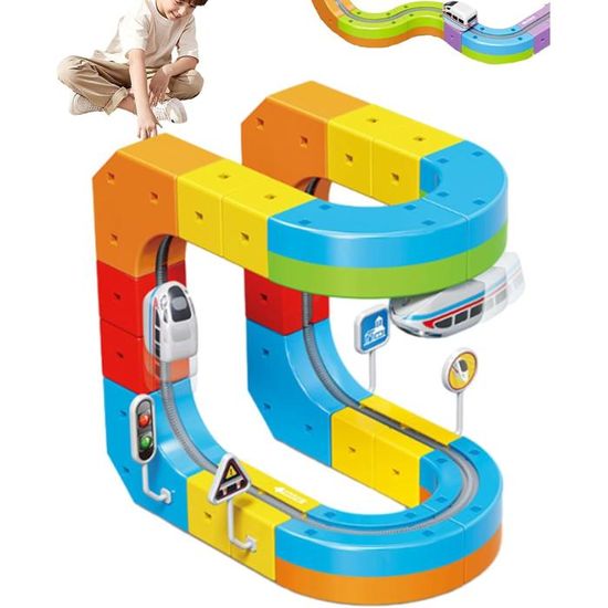Circuit de train électrique avec circuit flexible, circuits 3D défiant ...