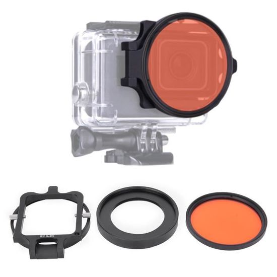 Filtre rouge 58 mm ASHATA Objectif macro 16X Photographie sous — free download