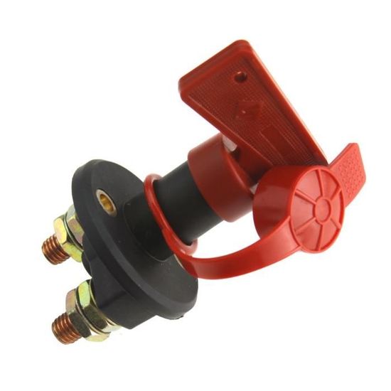 Disjoncteur De Batterie 12 V-48 V, Interrupteur D'isolement De Batterie 12 V 48 V Interrupteur Isolement De Batterie Interrupteur De Deconnexion De Batterie Etanche 275 A 98605515