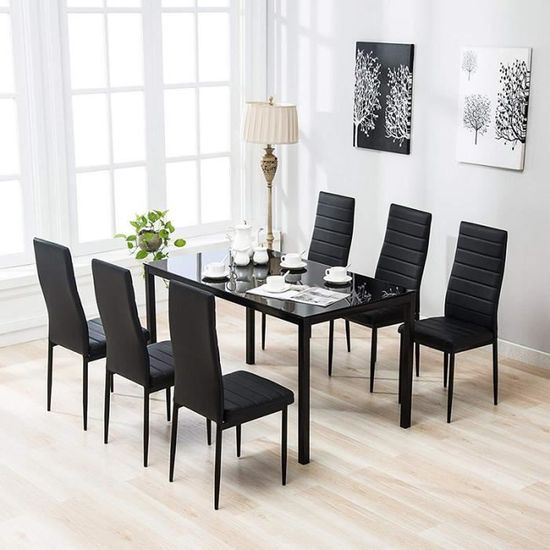 Lot De 4 Chaises De Salle à Manger En Chenille - Accoudoirs, Dossier Festonné - Pied Métal Noir - Vert - Charge 250 Lbs