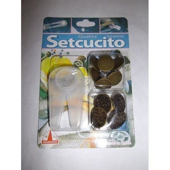 Bottoni A Pressione Kit De 60 Boutons Pression Métal Keadic - 12.5mm - 6 Couleurs Avec Outils D'Installation - Pour Cuir Et Vêtements Kit Boutons Pression 12.5mm Outils