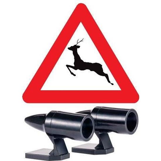 Lot de 4 Sifflet Ultrason Anti gibier, pour Voiture Répulsif Sanglier Efficace, Protection Ultrasone pour Animaux de Route, Installation Facile, Léger | Leroy Merlin