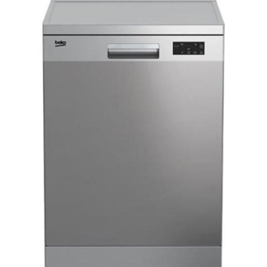 Beko DFN16420X Lave-vaisselle pose libre hauteur : 85 cm acier inoxydable
