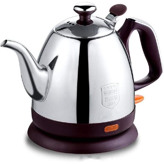 Bouilloire Camping Acier Inoxydable 1,6 L Kermando - Portable, Légère (290g), Sac Inclus