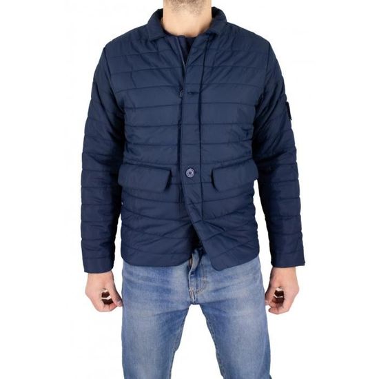 Doudoune Torrente Couture Homme Bleu Marine Manches longues Bleu marine Cdiscount Sport