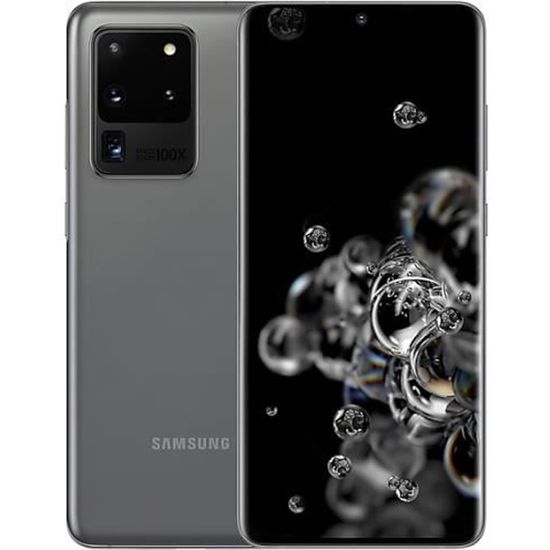Samsung Galaxy S20 Ultra 5G SM-G988N 256 Go Gris