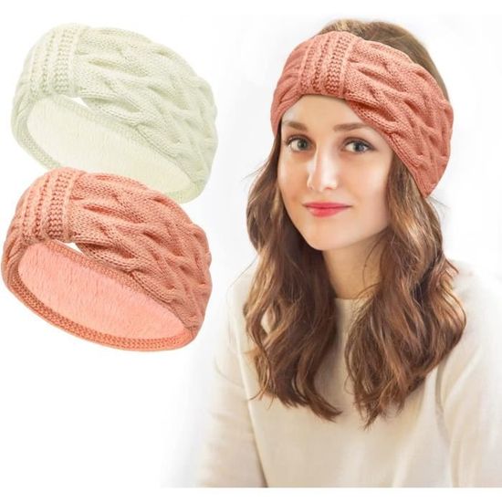 Bonnet Turban Tricoté Chaud D'hiver Pour Femme, St... – Grandado
