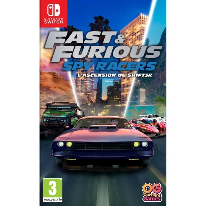 Fast & Furious : Spy Racer 'ascension de Sh1ft3r Jeu Switch