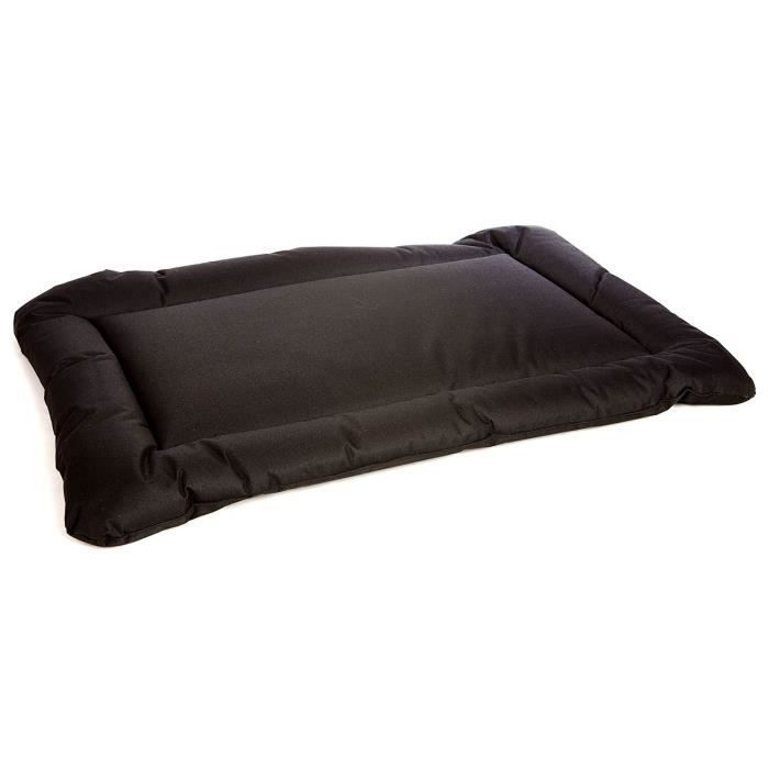 P&L SUPERIOR PET BEDS P & L Superior Pet Beds Coussin rectangulaire imperméable ultrarésistant Noir - RWC3BK