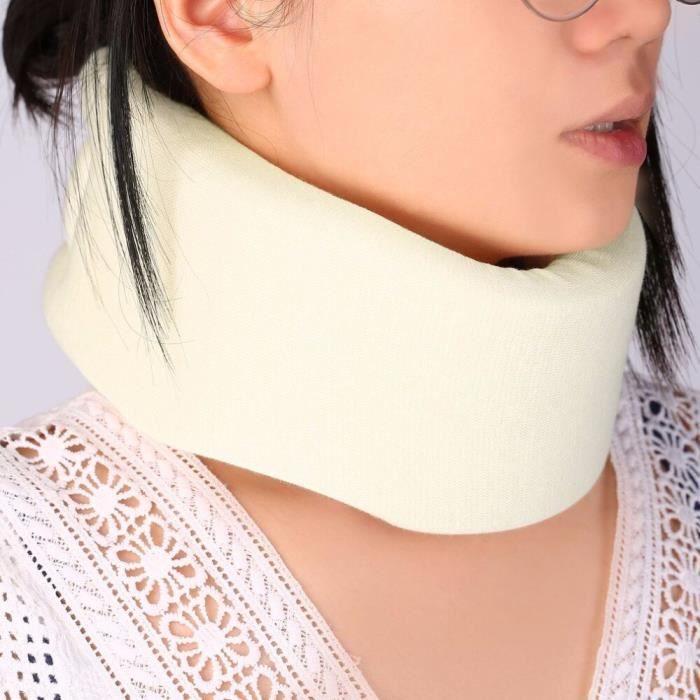 Sécurité douce ferme mousse coton col de Traction cervicale cou mâchoire colonne vertébrale tête orthèse soutien épaule *CC287