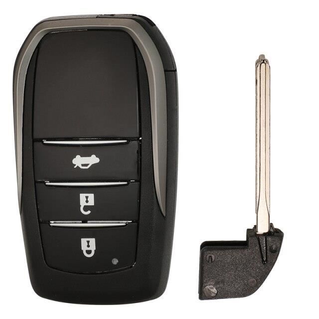 clé télécommande intelligente 2-3-4 boutons, mise à niveau, pour voiture Toyota c hr Land Cruiser 200, Avensis Auris Cor*QK0573