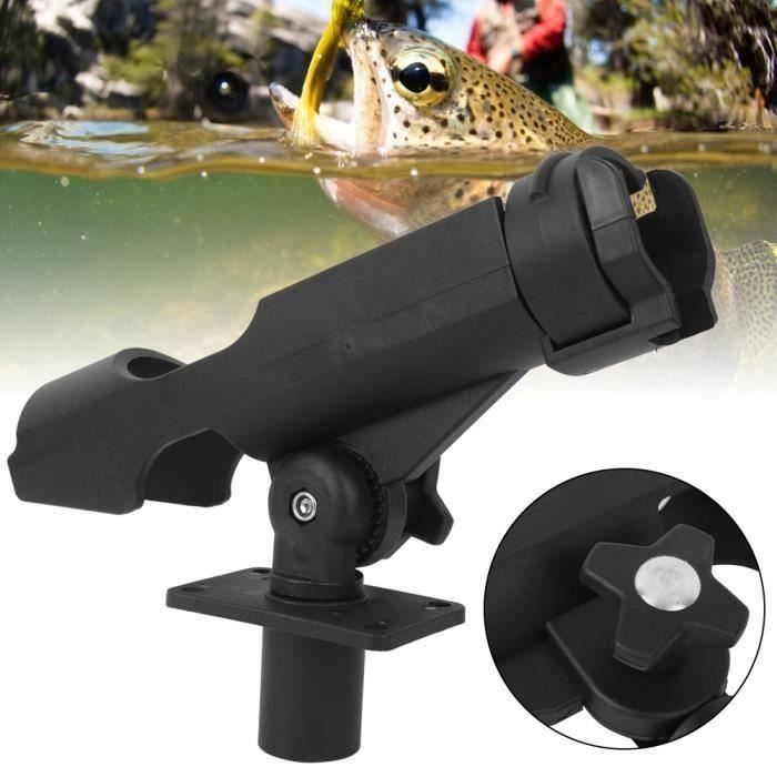 Accessoire de support de tige de canne à pêche de coupe oblique réglable de pêche multifonctionnelle(Support de canne àMKK60