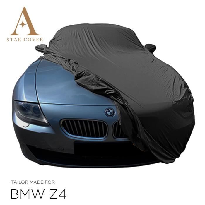 BMW Z4 E85 & E86 BÂCHE DE PROTECTION EXTÉRIEUR AVEC POCHES RÉTROVISEURS NOIR ÉTANCHE COUVERTURE CARCOVER