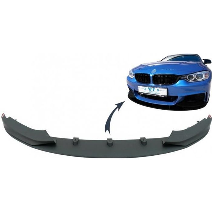 Lèvre Spoiler Lip pour Pare-Chocs M-Tech BMW 4er F32 F33 F36 M-Performance Look