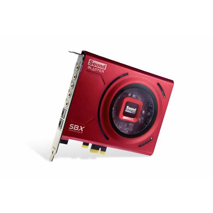 Creative Sound Blaster Z SE Carte son PCI-e et DAC haute performance pour gaming et divertissement