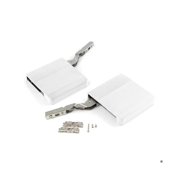 Compas pour portes relevables Agile EMUCA L couleur blanc - 1213015