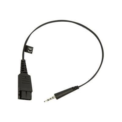Jabra Quick Disconnect (QD) to straight 3.5 mm Jack Cord