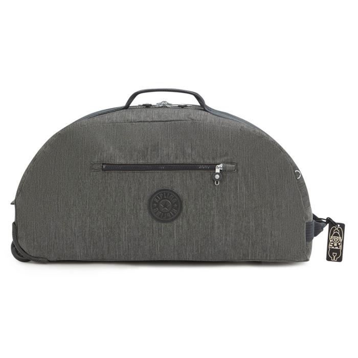 kipling Devin on Wheels Wheeled Carry-On M Black Peppery [149298] - valise valise ou bagage vendu seul
