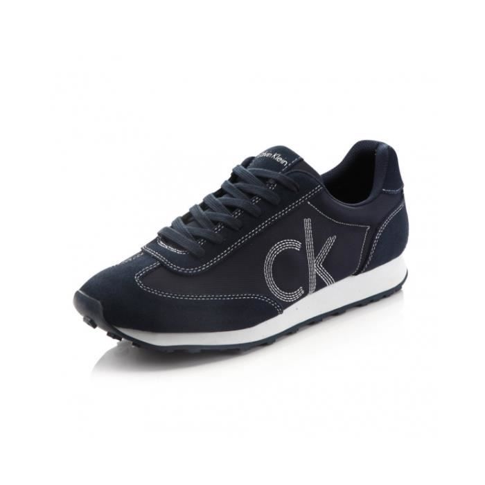 Basket CALVIN KLEIN YUL - Age - ADULTE, Couleur - BLEU, Genre - HOMME, Taille - 41