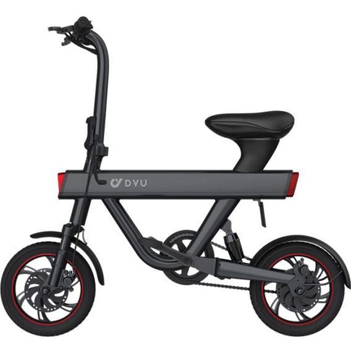 Dyu V1 Vélo électrique pliant 12 pouces E-bike Verrouillage à distance BMS 10AH batterie 36V 240W