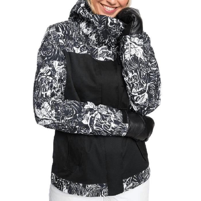 Manteau de Ski Noir Femme Roxy Block
