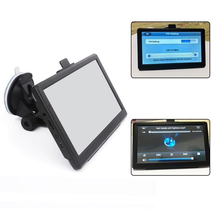 7- Navigation Gps Navigator Hd Traffic Alarm Truck Navigation
