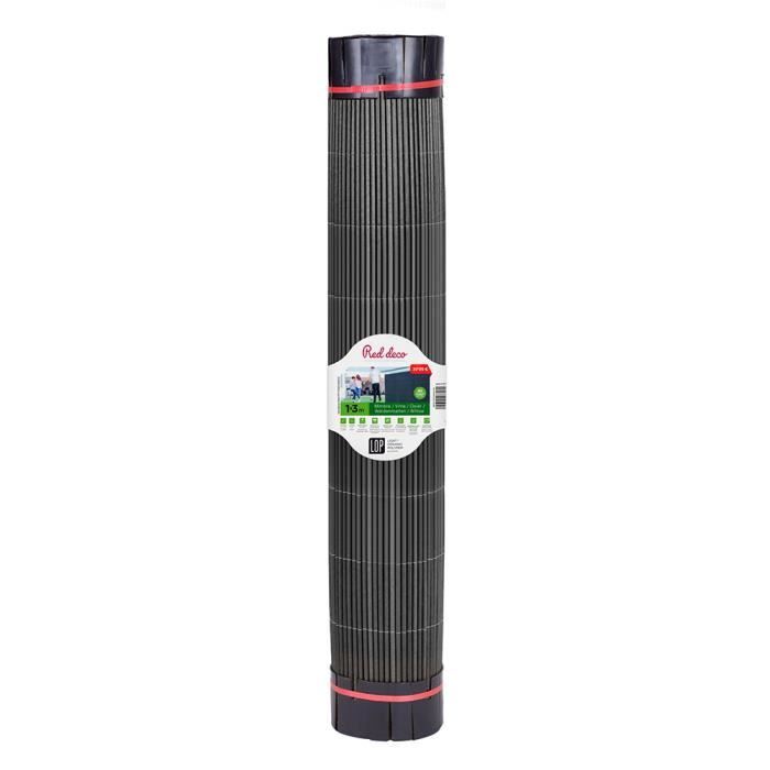 Canisse osier LOP Gris Bois composite 1x3m